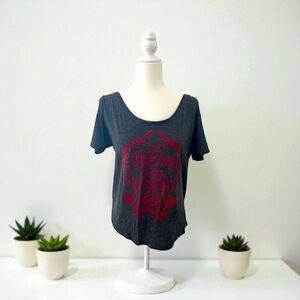 Jose Cuervo Charcoal Heather Top